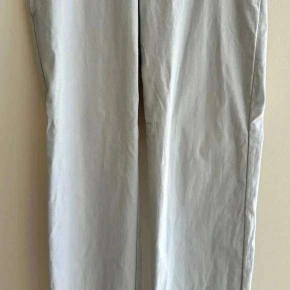 Ellen Tracey Light Blue/Grey Stretch Ankle Pants, Size Medium - Picture 4 of 16